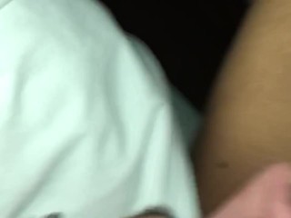 Daddy Cums Not Far From My Mouth, & I Cum After